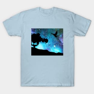 Owl and stars T-Shirt